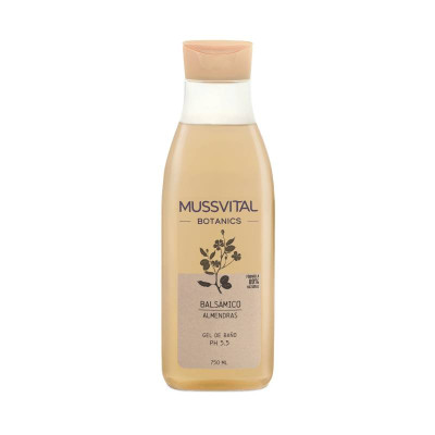 Mussvital Botanics Gel de Banho Amêndoas 750ml | Farmácia d'Arrábida