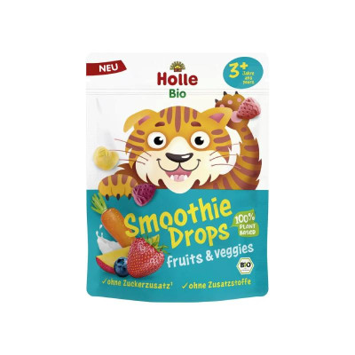 Holle Bio Smoothie Drops Fruits & Veggies 15gr | Farmácia d'Arrábida