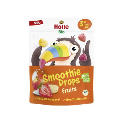 Holle Bio Smoothie Drops Fruits & Veggies 15gr | Farmácia d'Arrábida