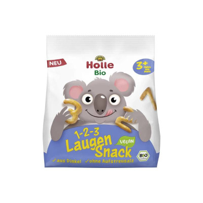 Holle Bio 1-2-3 Pretzel Snack +3A 80gr | Farmácia d'Arrábida