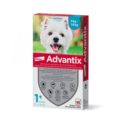 Advantix Cão 1x1,0ml 4-10kg | Farmácia d'Arrábida