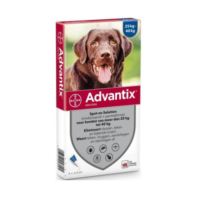 Advantix Cão 4x4,0ml 25-40kg | Farmácia d'Arrábida