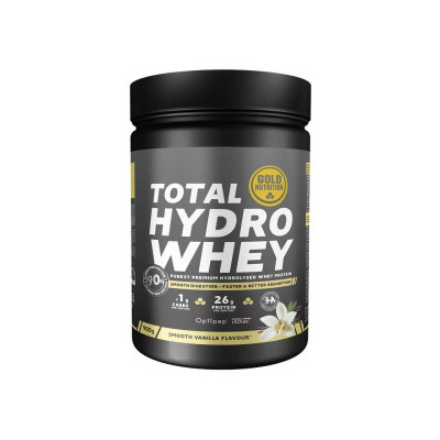 Gold Nutrition Total Hydro Whey Baunilha 900g | Farmácia d'Arrábida