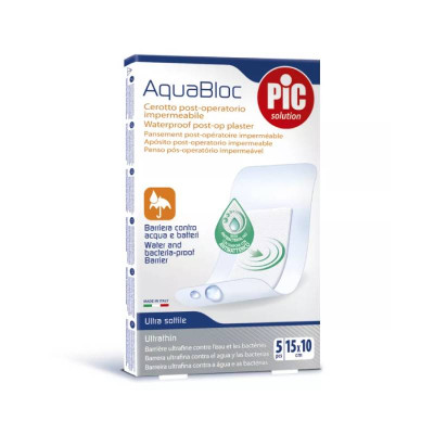 Pic Solution AquaBloc Pensos 15X10cm x5 | Farmácia d'Arrábida