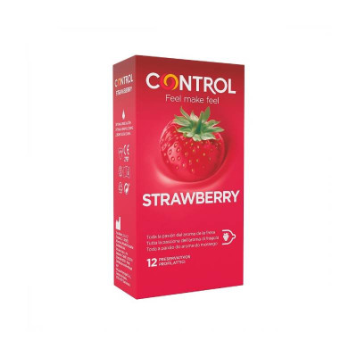 Control Strawberry Preservativos x12 | Farmácia d'Arrábida