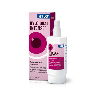 Hylo Dual Intense Colírio Lubrificante Olho Seco 10ml | Farmácia d'Arrábida