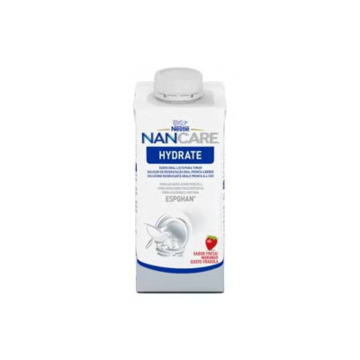 NanCare Hydrate Solução Oral Morango 3x200ml | Farmácia d'Arrábida