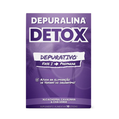 Depuralina Detox Sticks x10 | Farmácia d'Arrábida