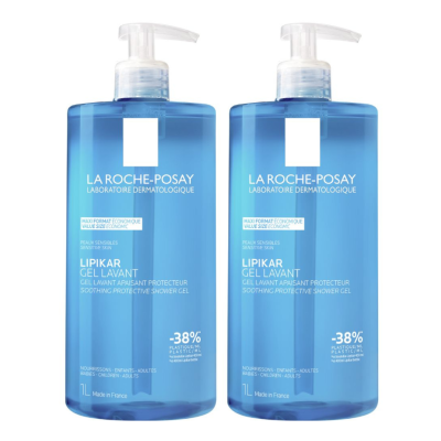 La Roche Posay Lipikar Gel Lavante 1L -50% 2a Unidade | Farmácia d'Arrábida