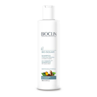 Bioclin Bio-Squam Champô Caspa Oleosa 200ml | Farmácia d'Arrábida