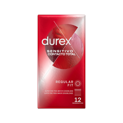 Durex Preservativos Sensitivo Contacto Total x12 | Farmácia d'Arrábida