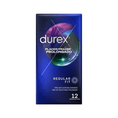 Durex Preservativos Prazer Prolongado x12 | Farmácia d'Arrábida