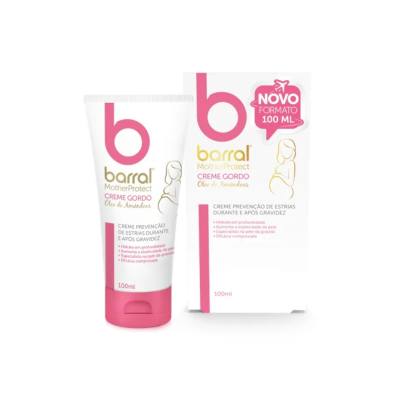 Barral MotherProtect Creme Gordo Óleo de Amêndoas 100ml | Farmácia d'Arrábida