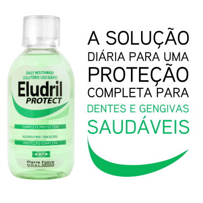 Eludril Protect Colutório 2x500ml -70% 2a Unidade | Farmácia d'Arrábida